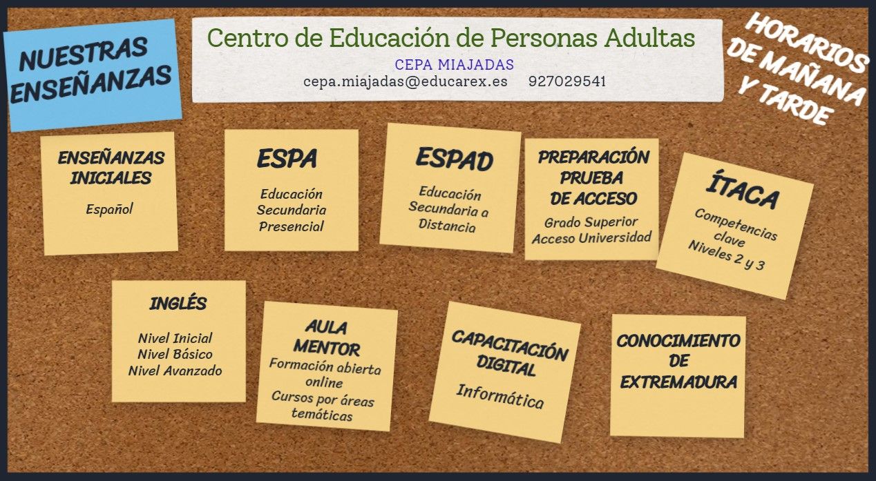 Enseñanzas
